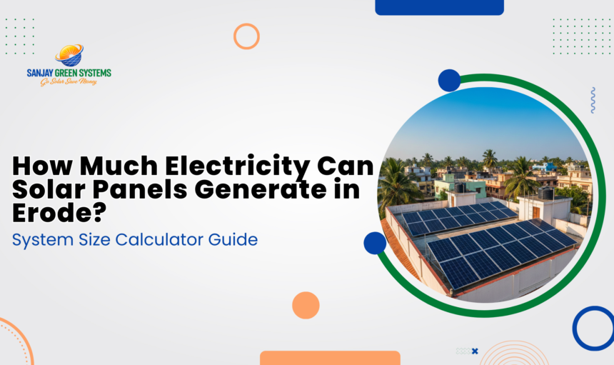 solar panel installation in Erode